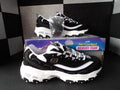 Skechers D'Lites 4.0 Air-Cooled Memory Foam Sneakers – Black/White (Size US Women's 9)