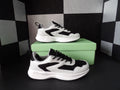 Down To Ground Casual Lifestyle Sneakers – Black/White (Size US Women's 6)