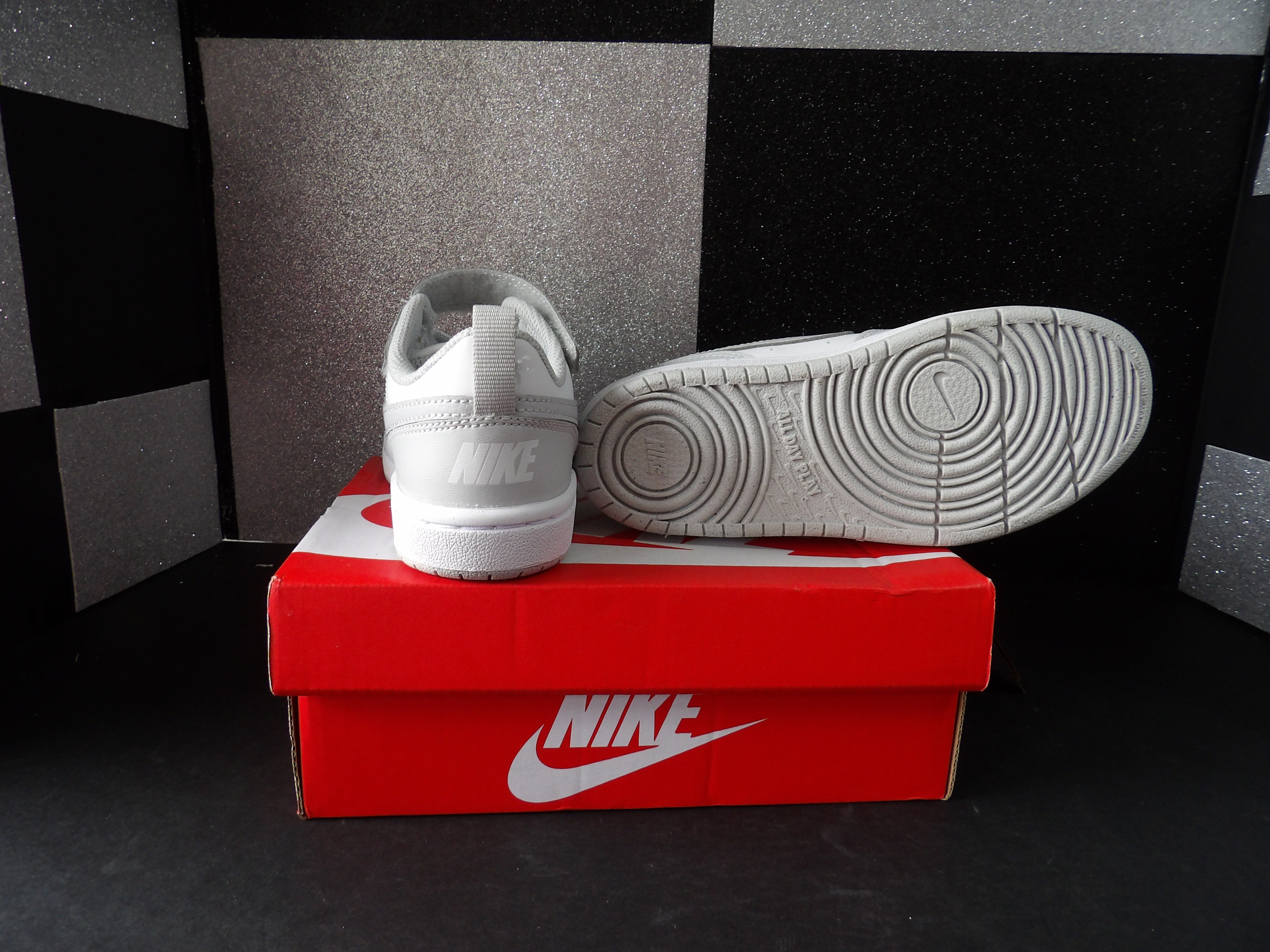 Nike Court Borough Low RP- Grey (US 12C)