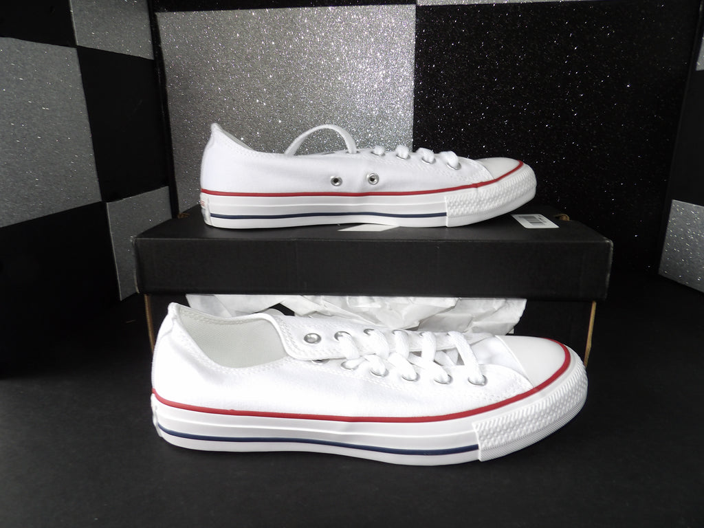 Converse All Stars- White (US 8.5)