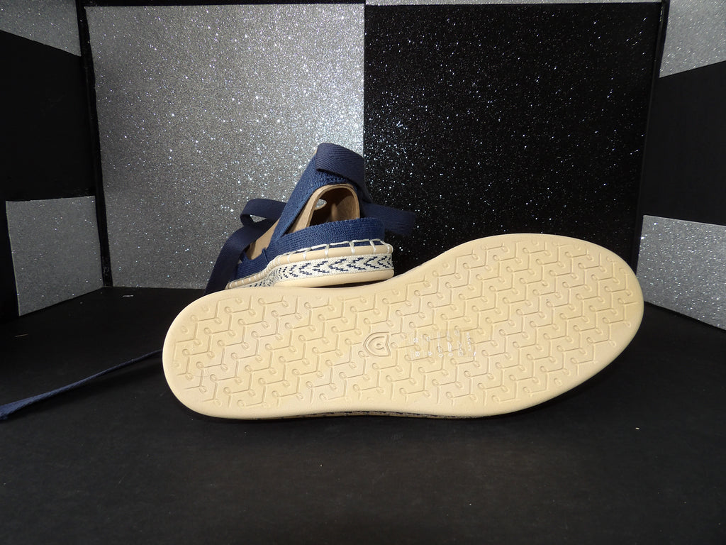 Rothy's Esapadrille- Blue, White (US 8W)