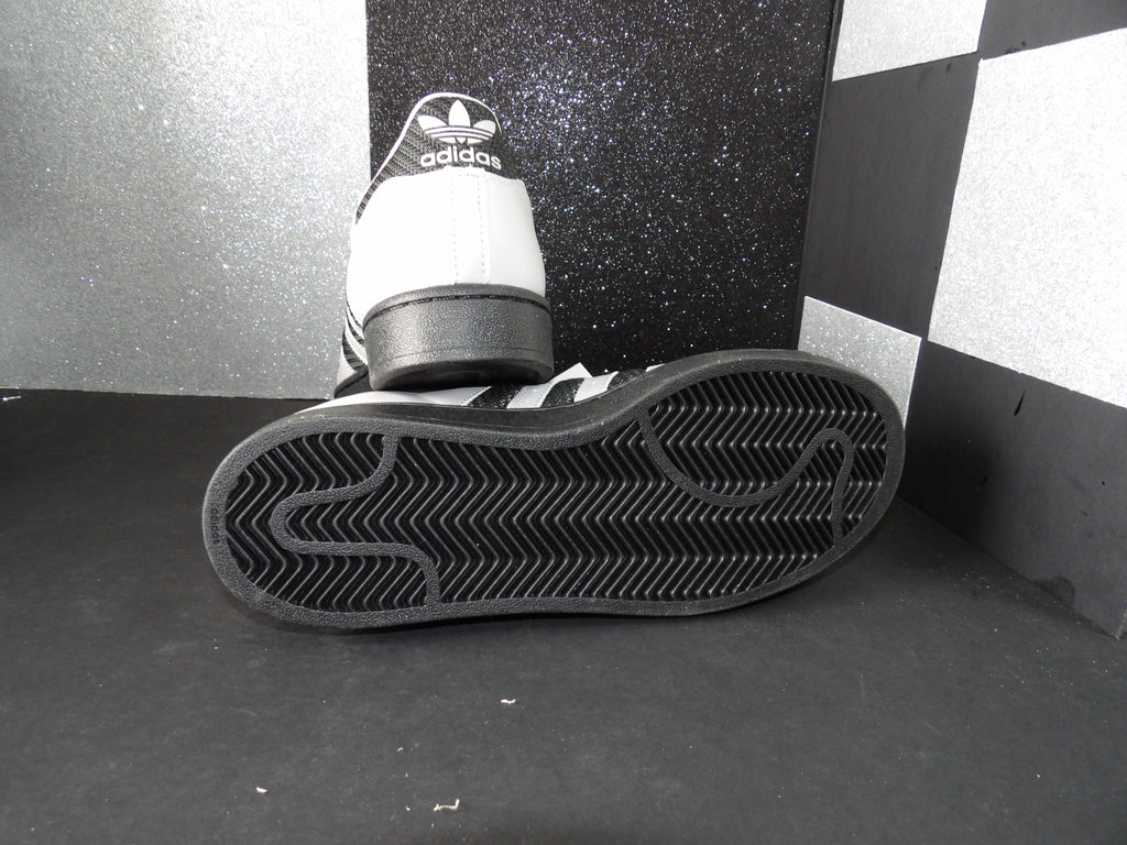 Adidas Superstar II- White, Black (Size US Men's 8.5, Women's 9.5)