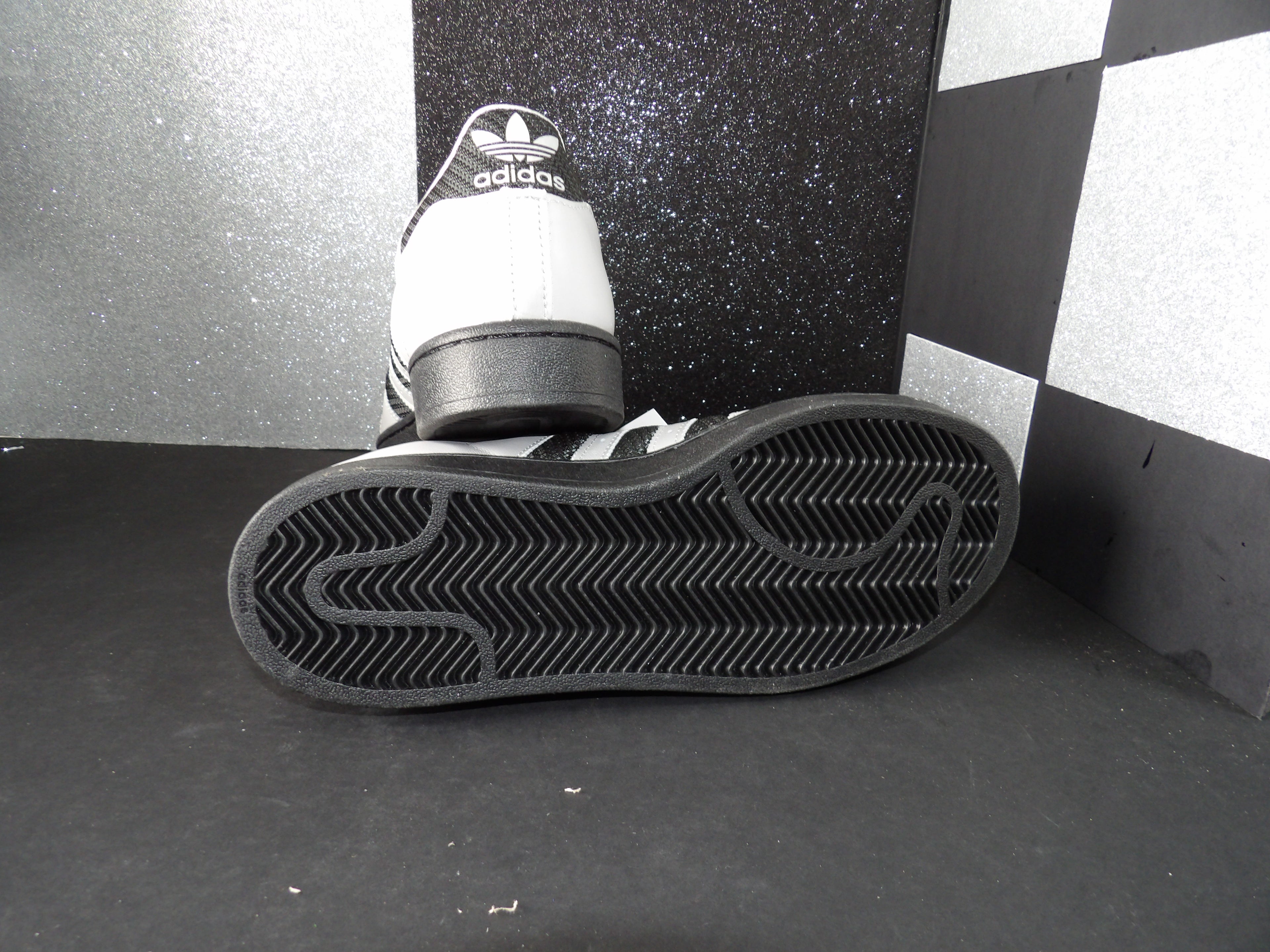 Adidas Superstar II- White, Black (Size US Men's 8.5, Women's 9.5)