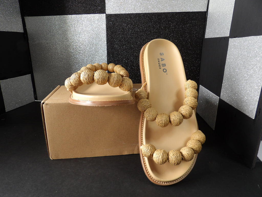 Sabo ZZuri sandals- Natural (US 9W)