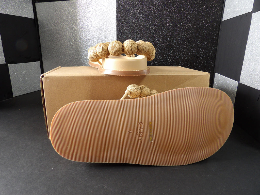 Sabo ZZuri sandals- Natural (US 9W)