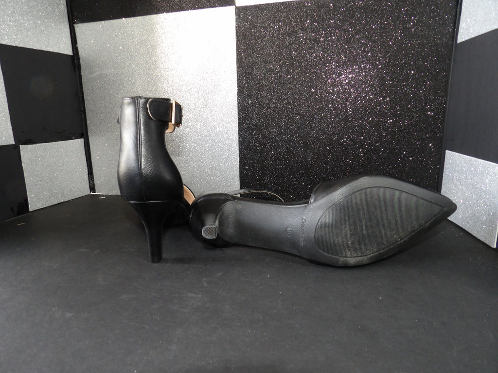 Dreampairs Lowpointed Heels- Black(US 10W)
