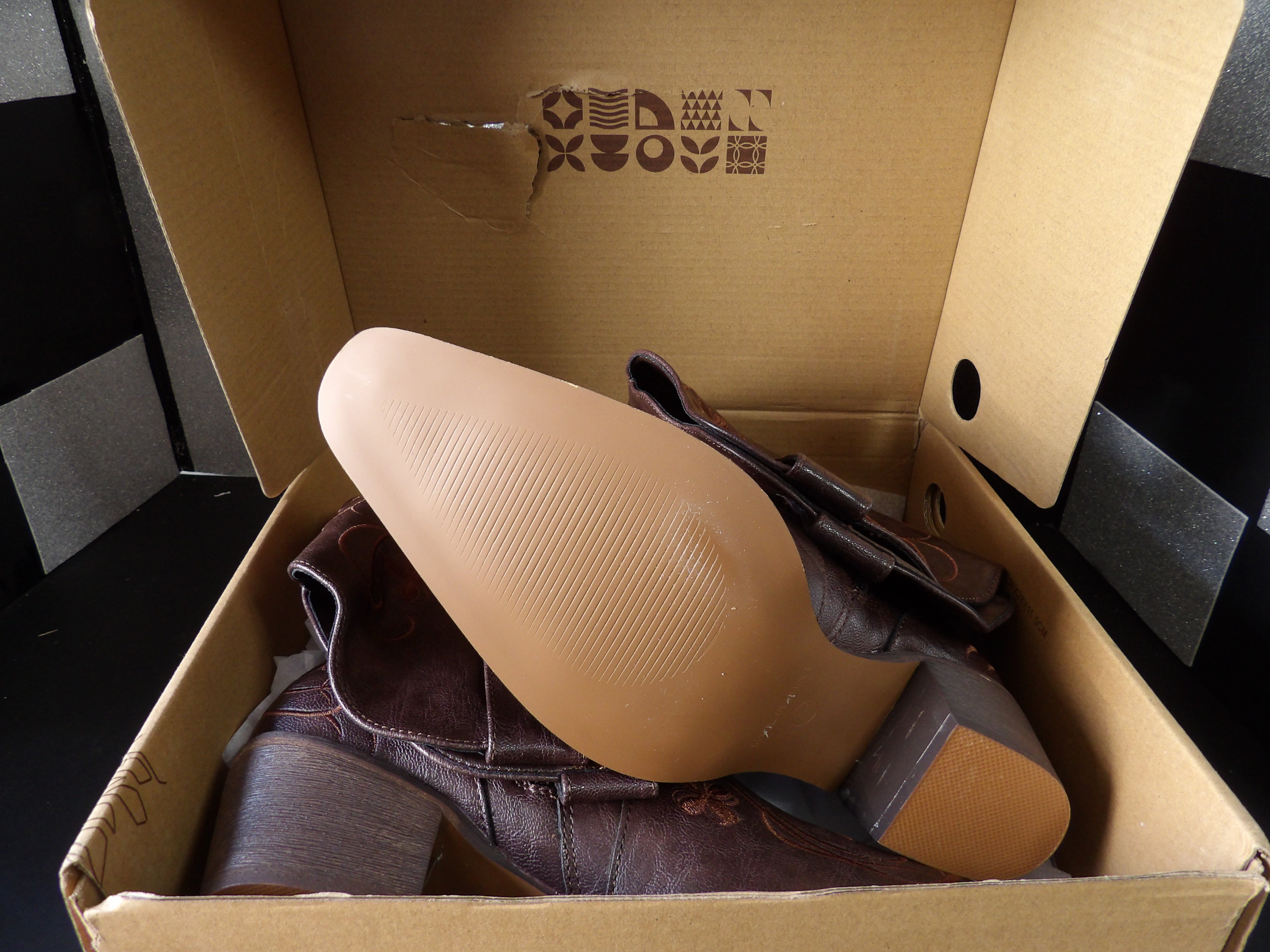 Western Cowboy Boot - Brown (Size US Women's 7)