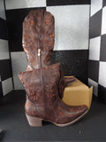 Western Cowboy Boot - Brown (Size US Women's 7)