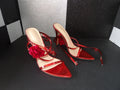 Pointed-Toe High Heels - Red (Size US Women's 11)