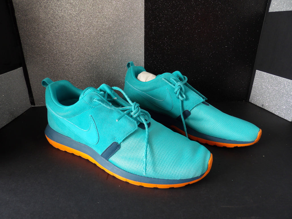 Nike Roshe Run - Turbo Blue/Orange (Size US Men's 11, Women's 12)