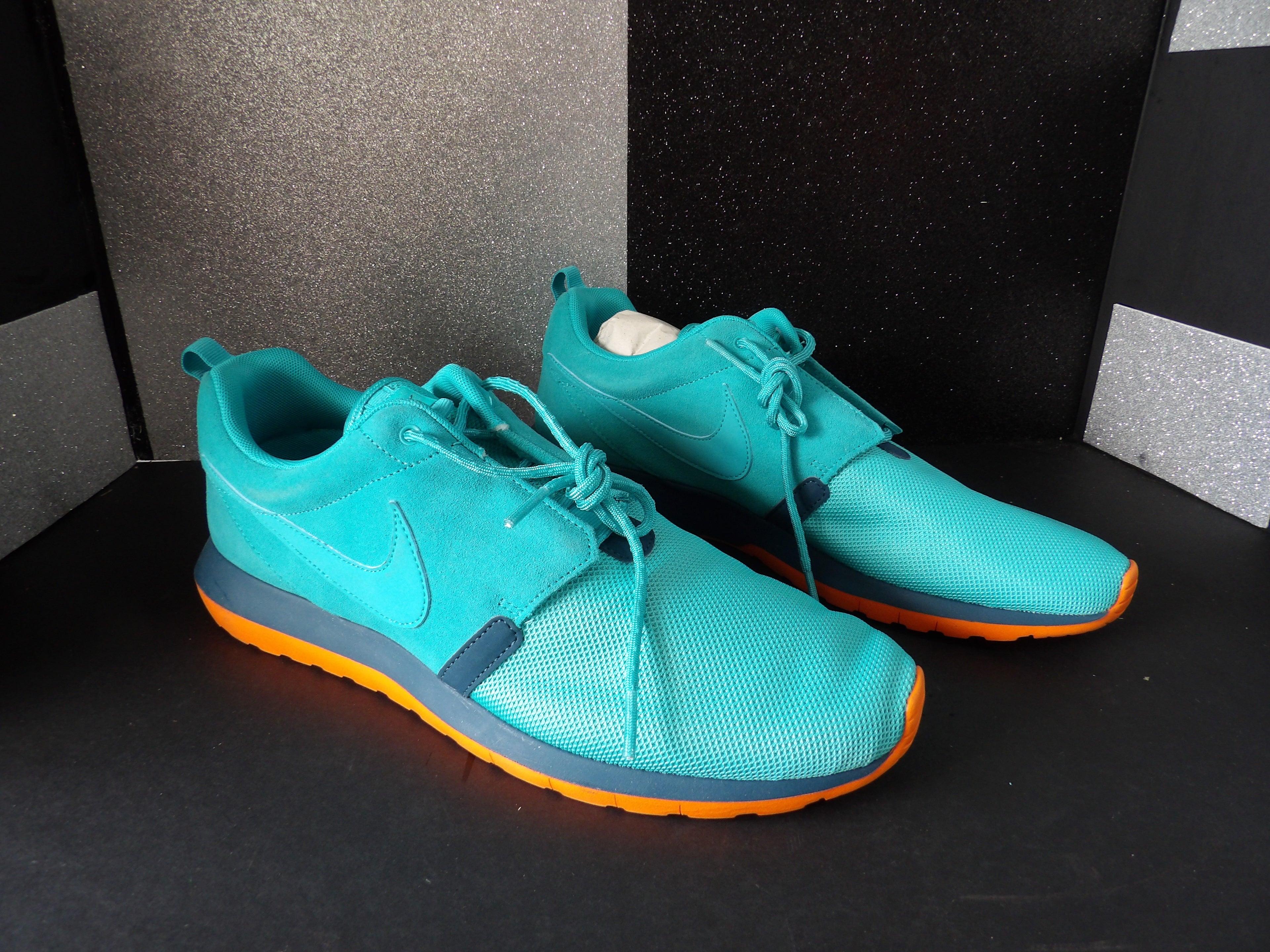 Nike Roshe Run - Turbo Blue/Orange (Size US Men's 11, Women's 12)