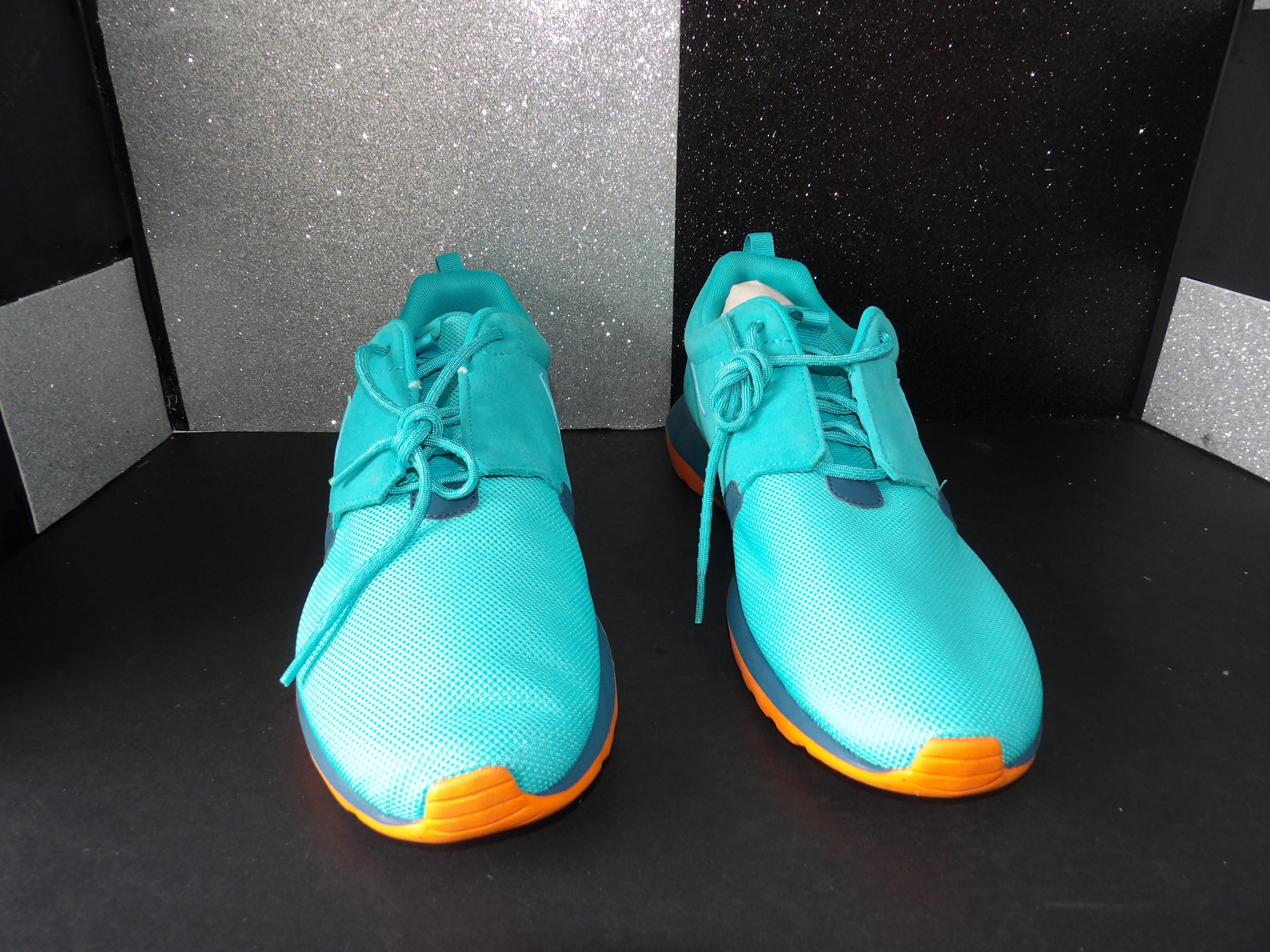 Nike Roshe Run - Turbo Blue/Orange (Size US Men's 11, Women's 12)