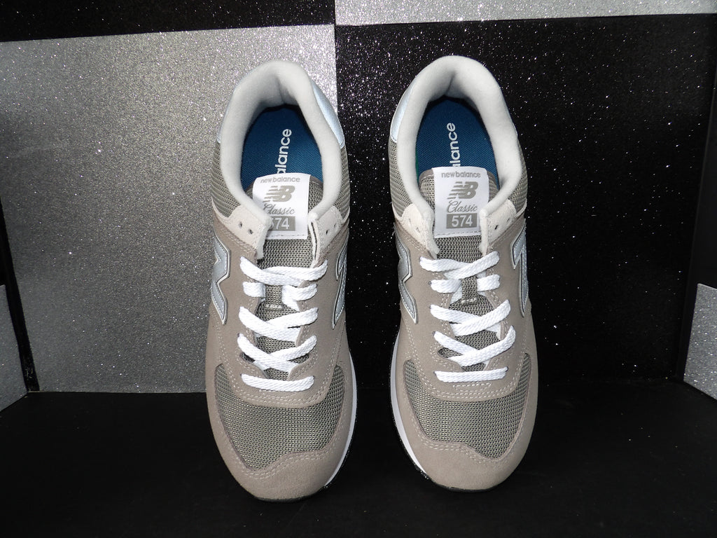 New Balance 574 Core - Grey/White (Size US Women's 10, Men's 9)