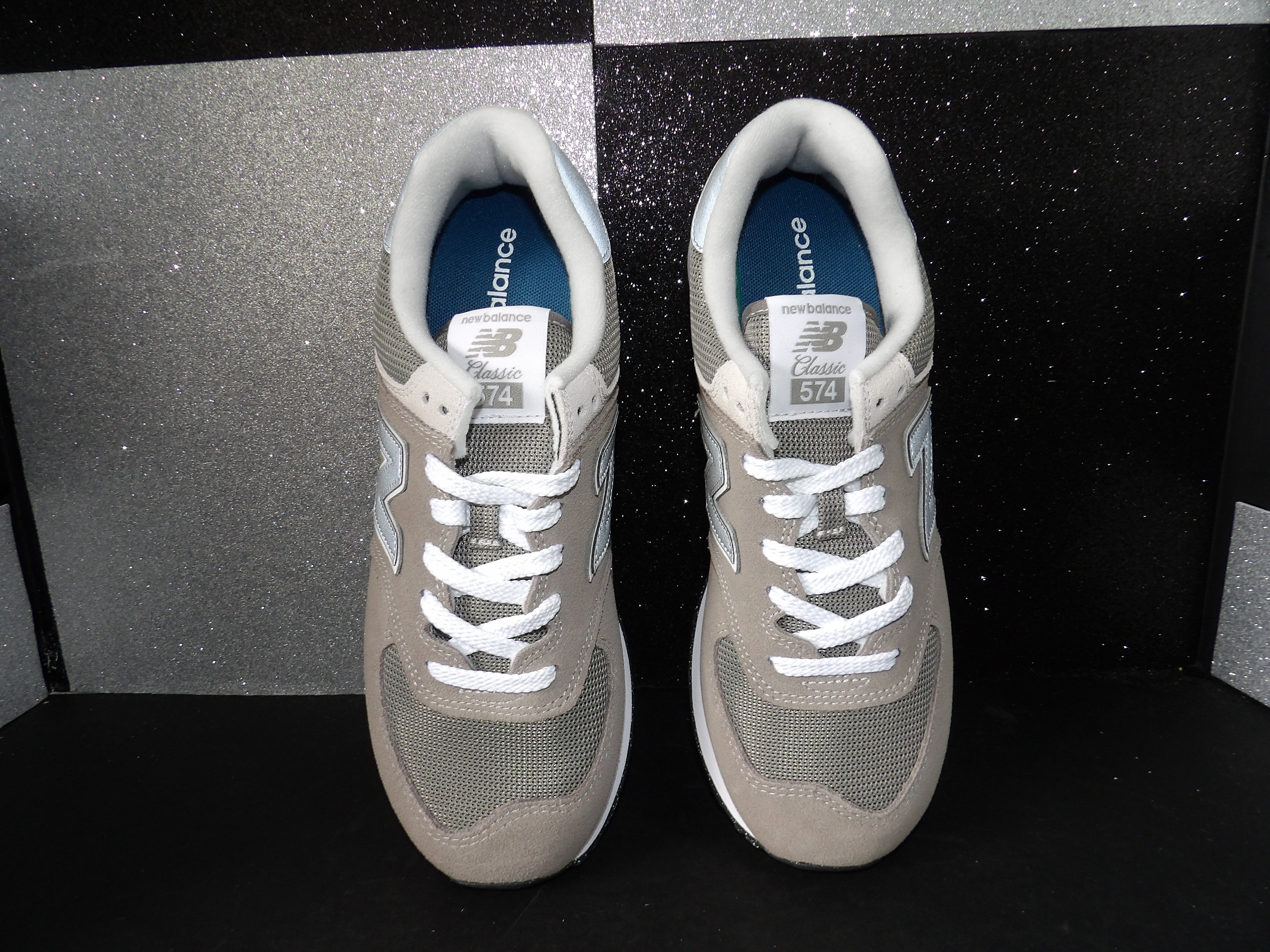New Balance 574 Core - Grey/White (Size US Women's 10, Men's 9)