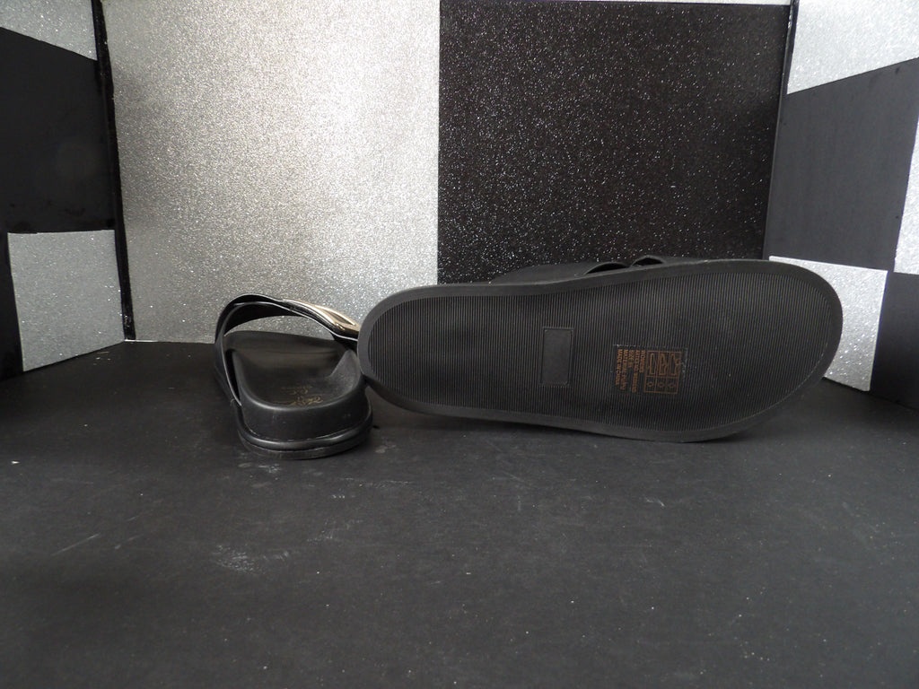 Good Choice Shoes Weekend Comfort Slide Sandals - Black (Size US Women's 8.5)