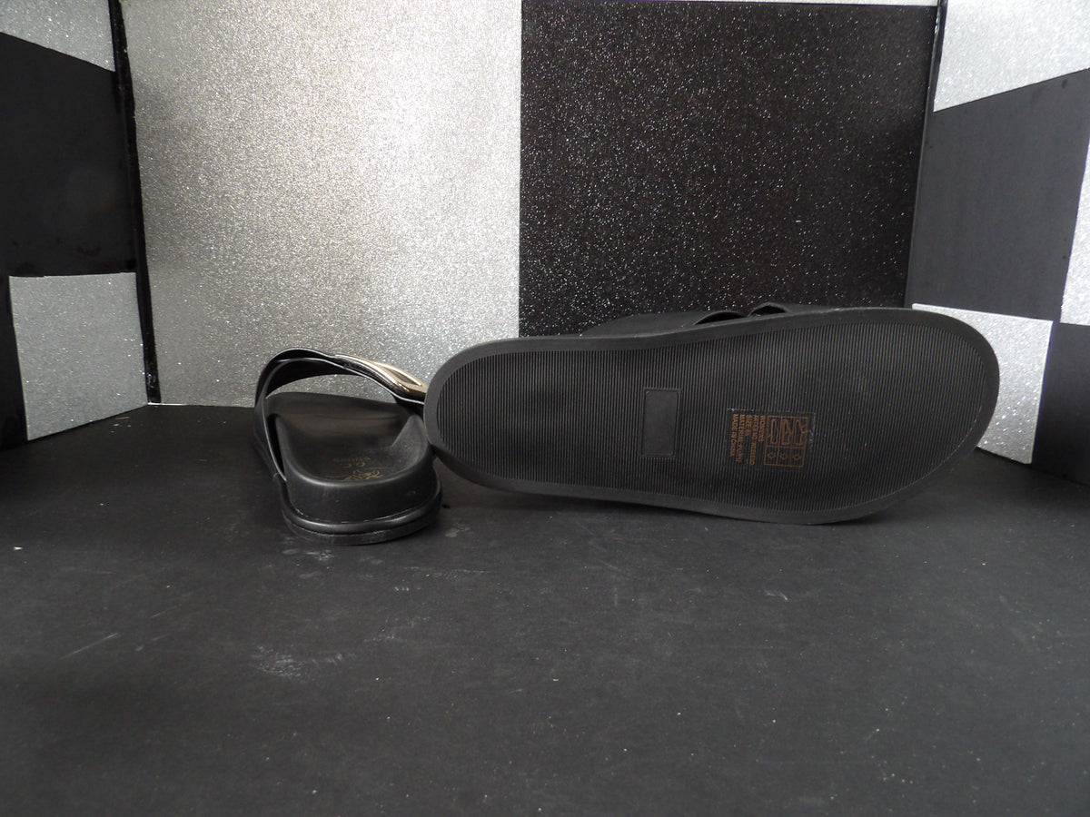 Good Choice Shoes Weekend Comfort Slide Sandals - Black (Size US Women's 8.5)