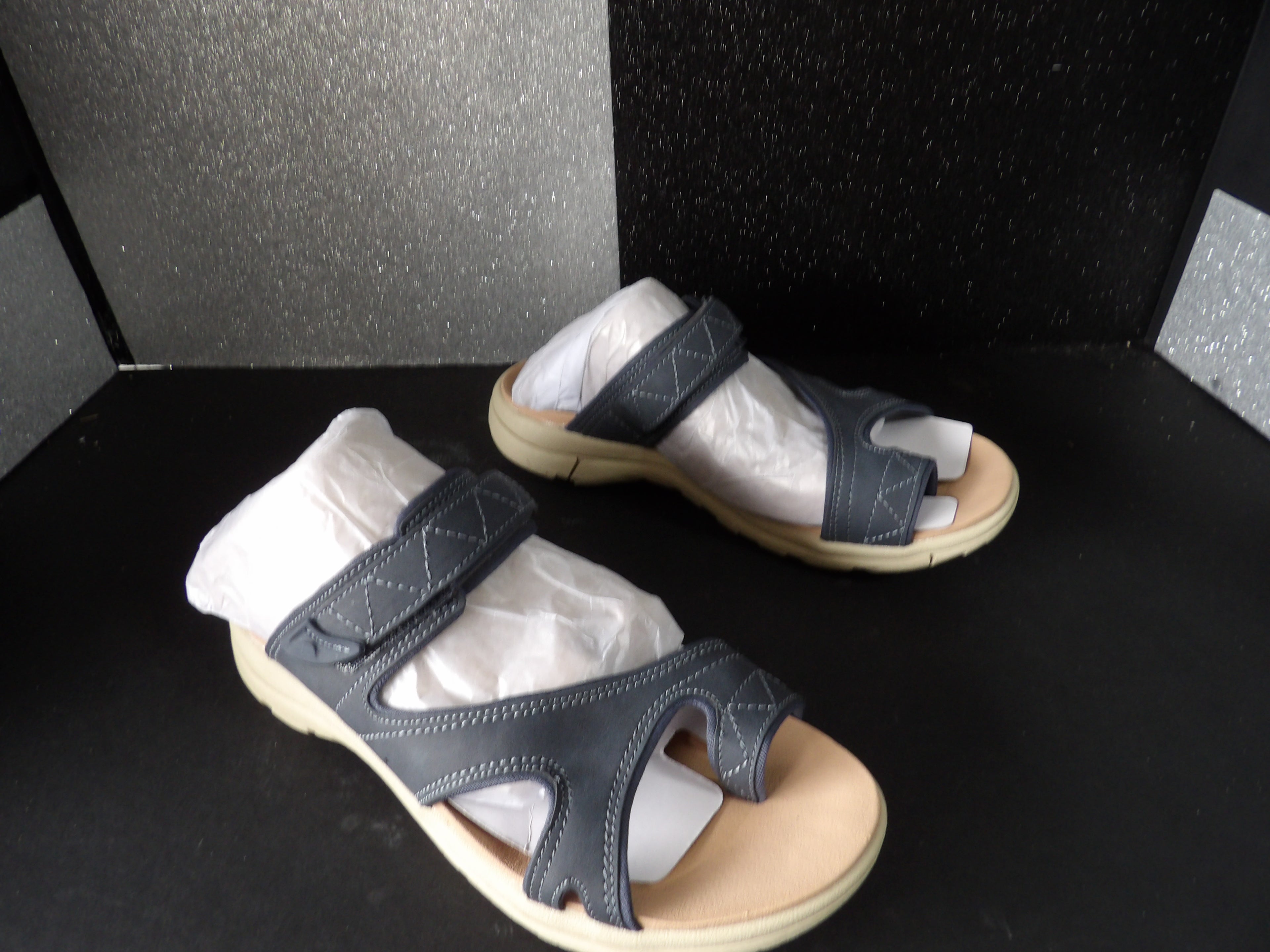 Dr. Scholl's Island Breeze Comfort Sandals - Gray (Size US Women's 7.5)