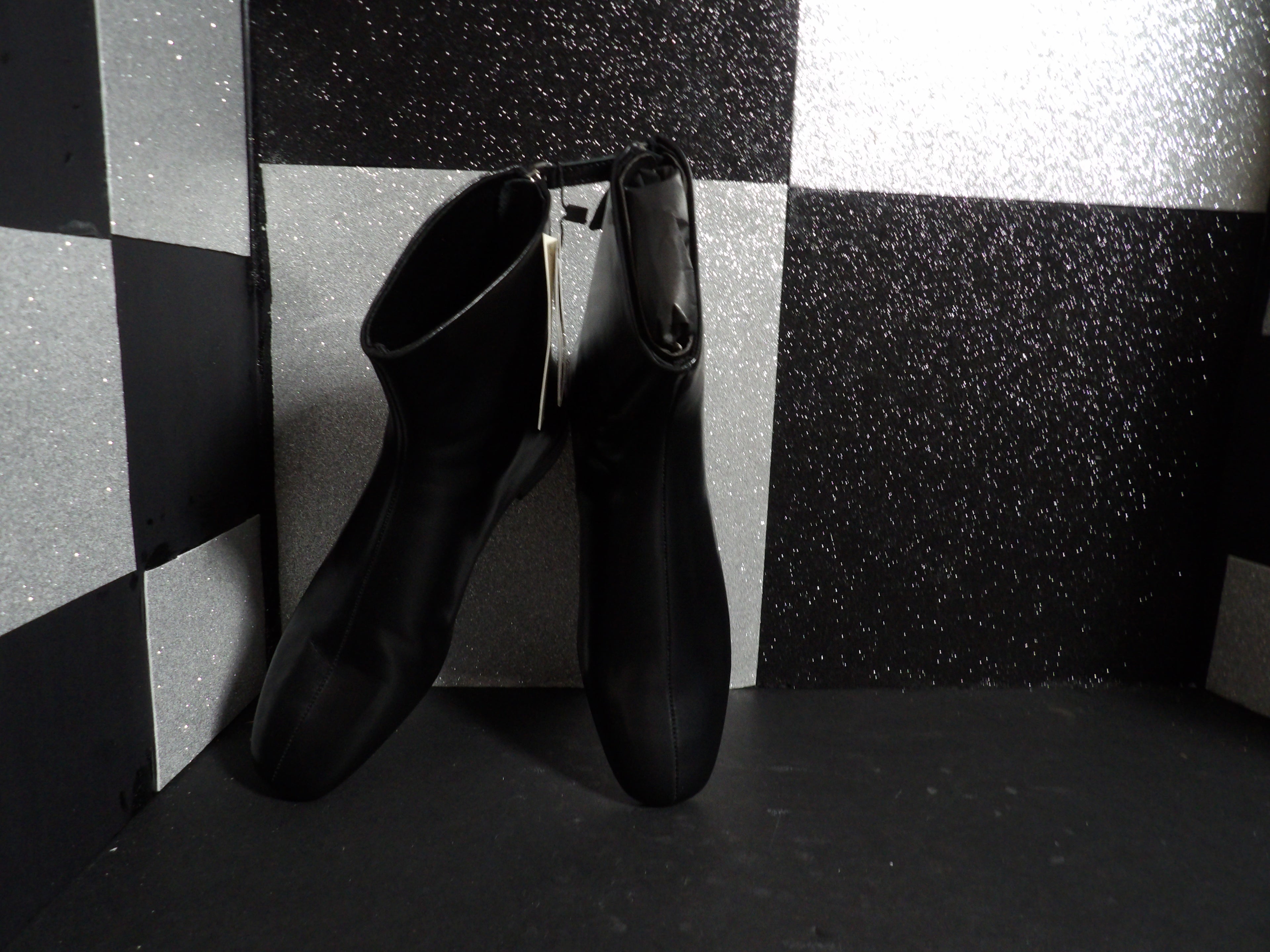 MANGO (MNG) Stretch Ankle Boots - Black (Size US Women's 6, EU 36)