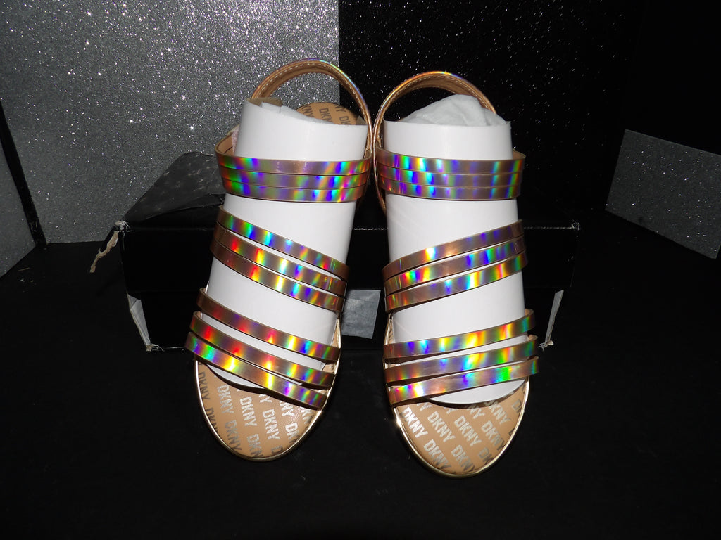 DKNY Cassie Denaris Sandals - Gold (Toddler Size US 1C)