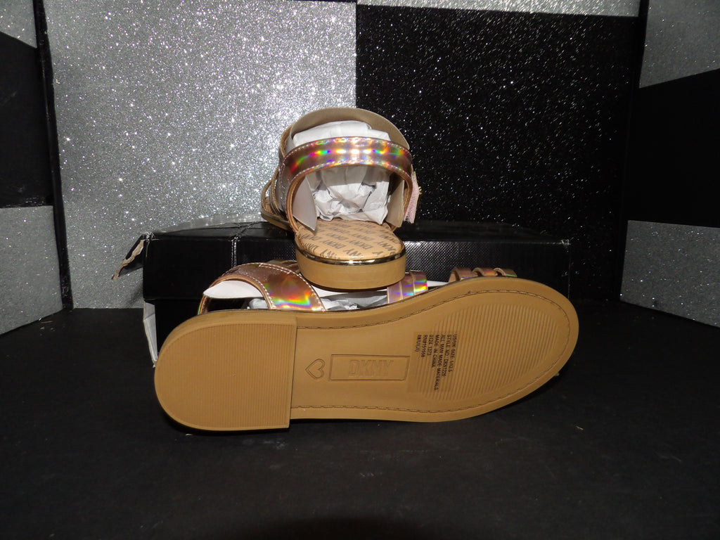 DKNY Cassie Denaris Sandals - Gold (Toddler Size US 1C)