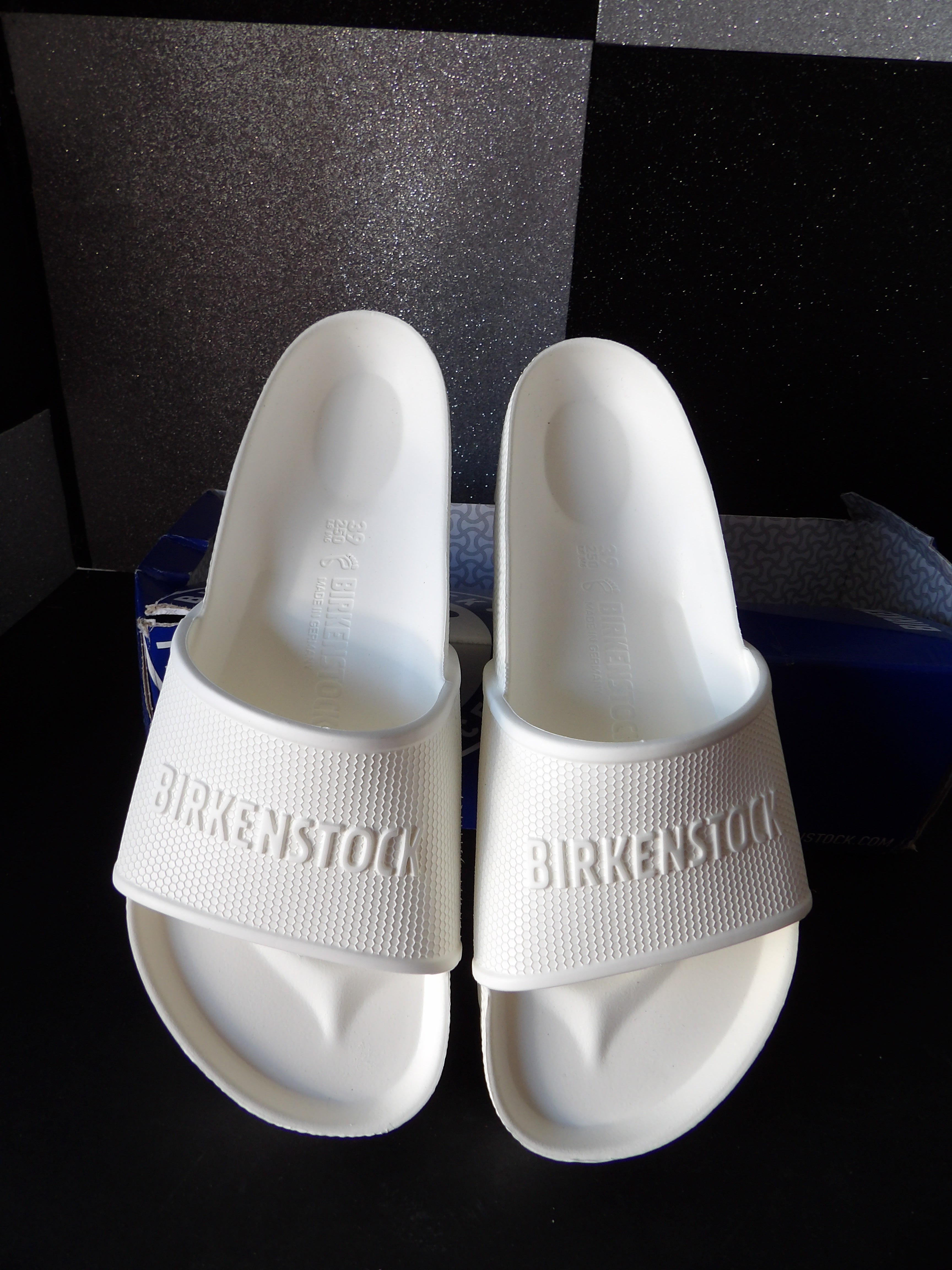 Birkenstock Barbados EVA Slide Sandals - White (Size Women's 8/Men's 6)