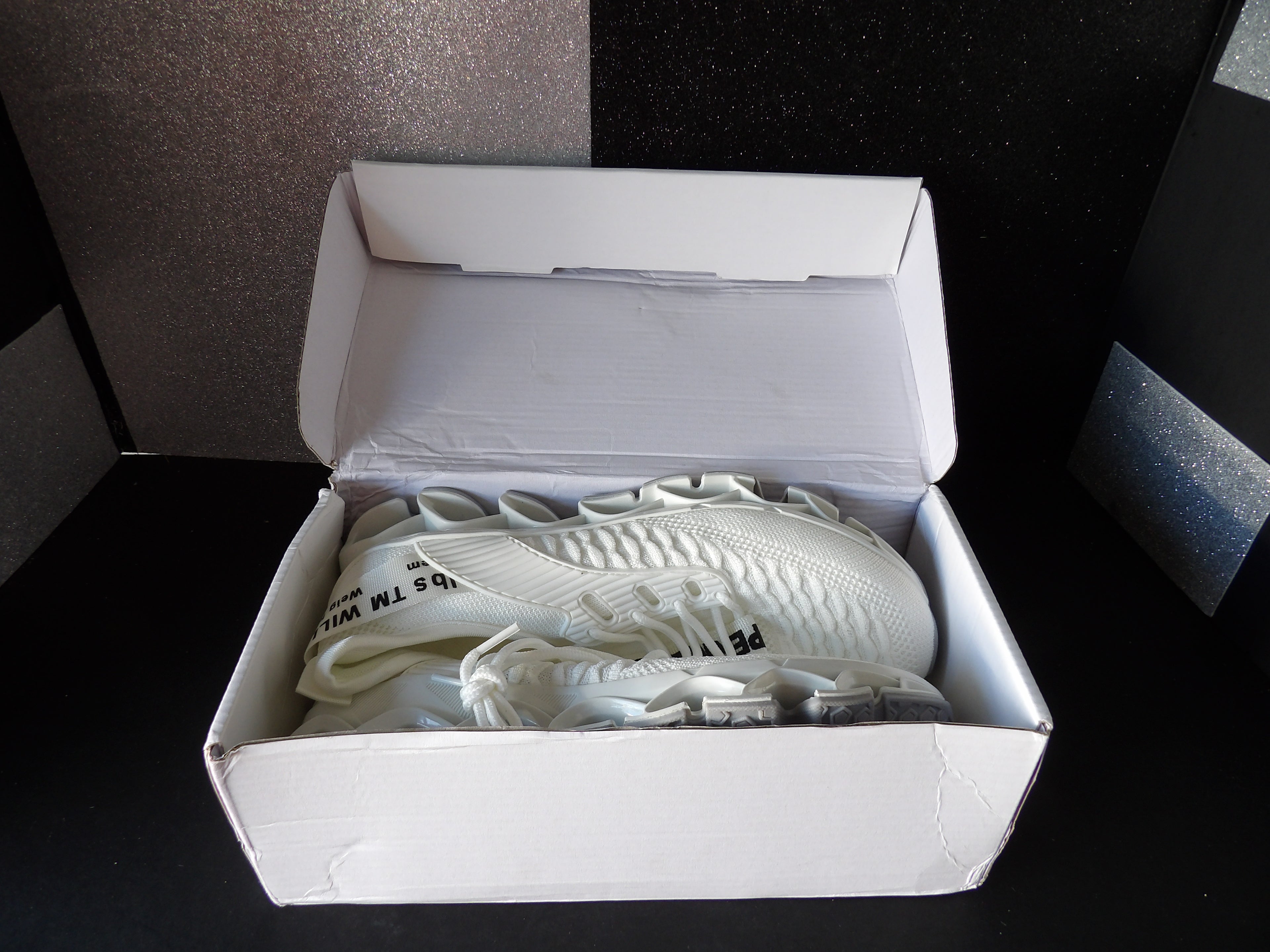 Prime Lifts Sneakers- White TM (US Women's 9.5)