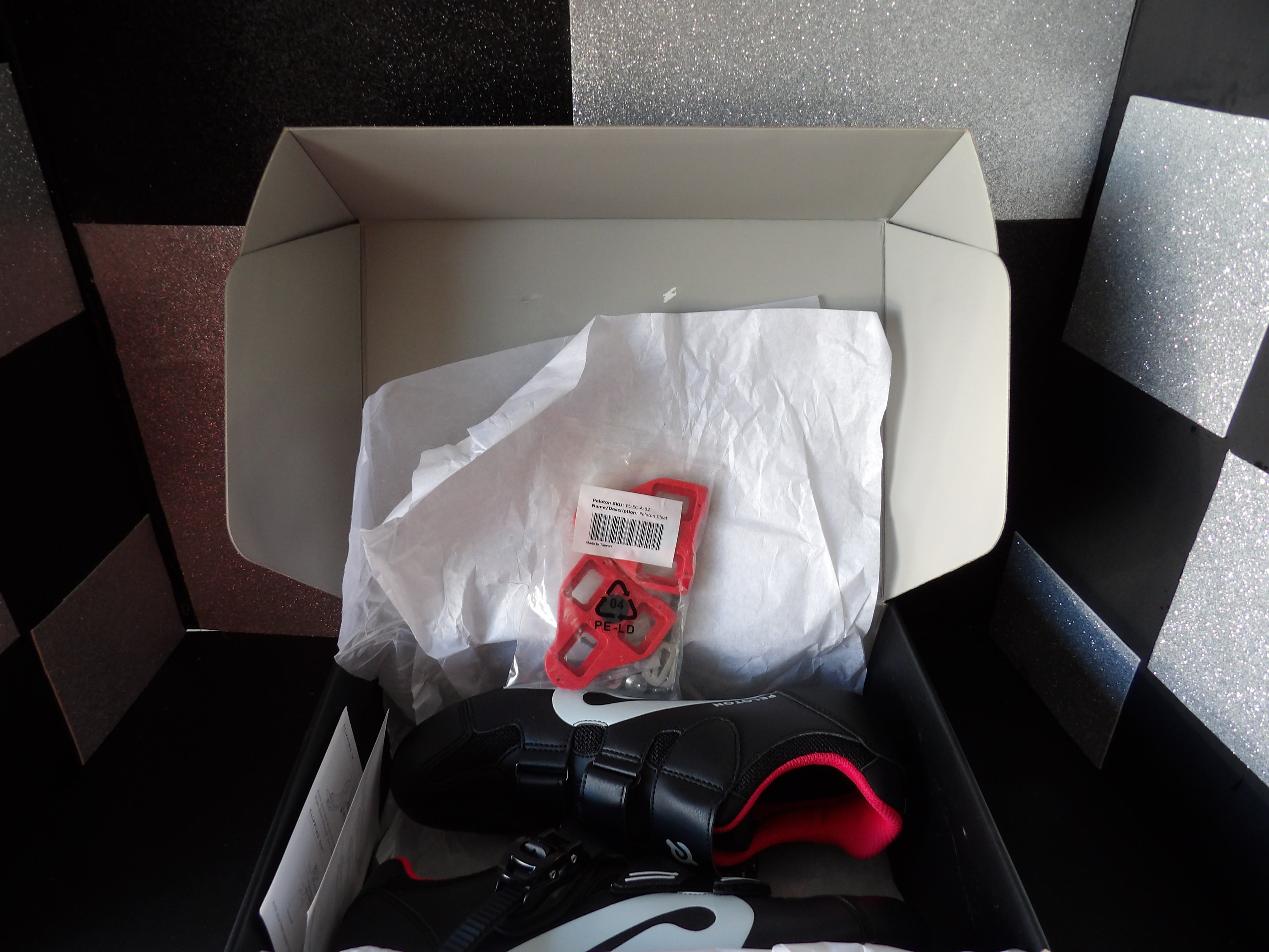 Peloton Cycle Cleat- Black (US Men's 10)
