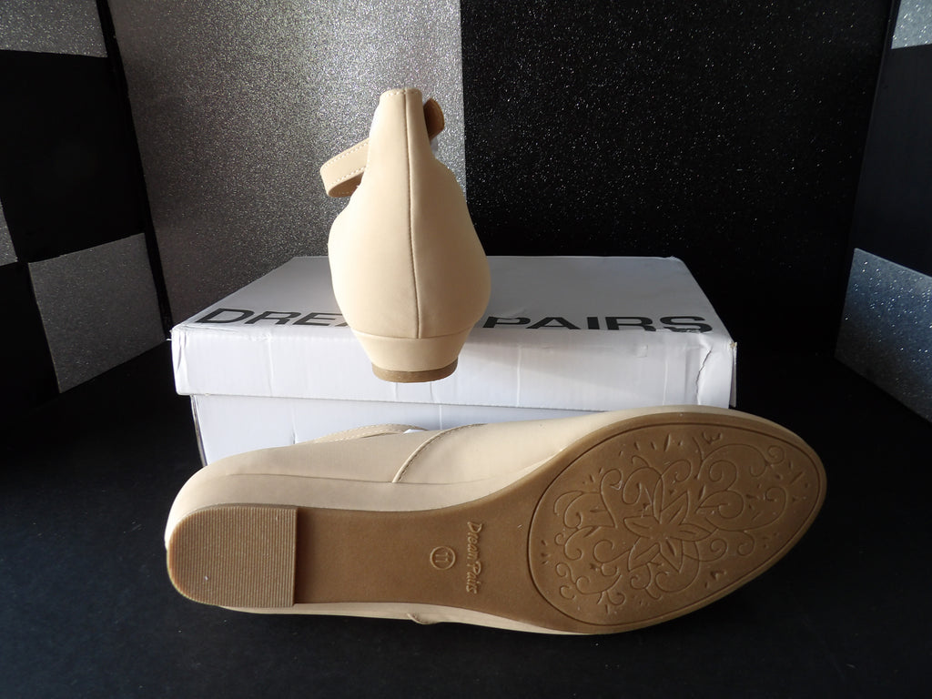 Dream Pairs Revona- Beige (US Women's 11)