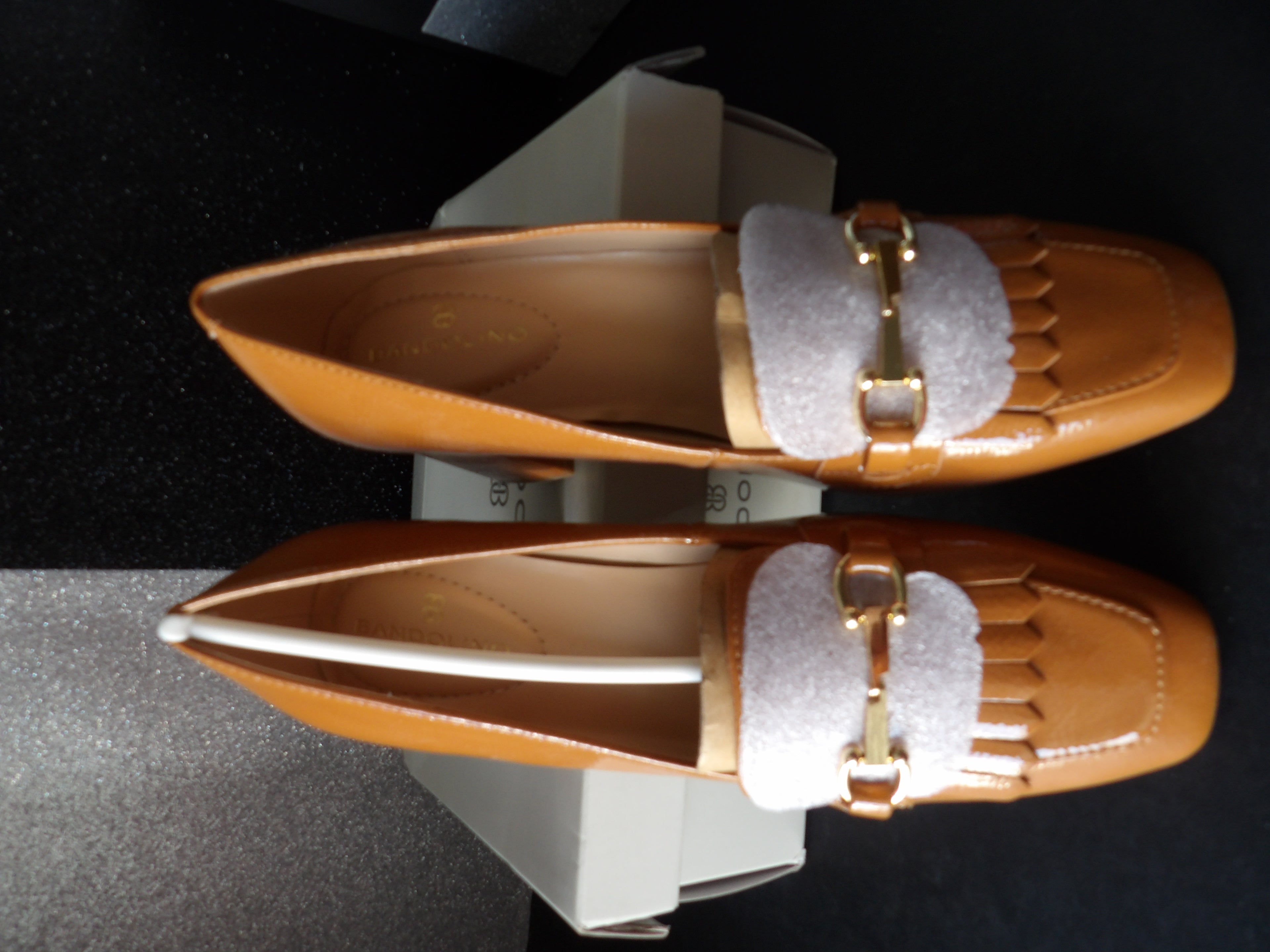 Bandolino LandryS3 Block Heels- Brown (US Women's 7)