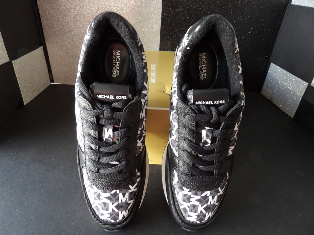 Michael Kors Ansi Quilted Trainer- Black (US Men's 7.5)