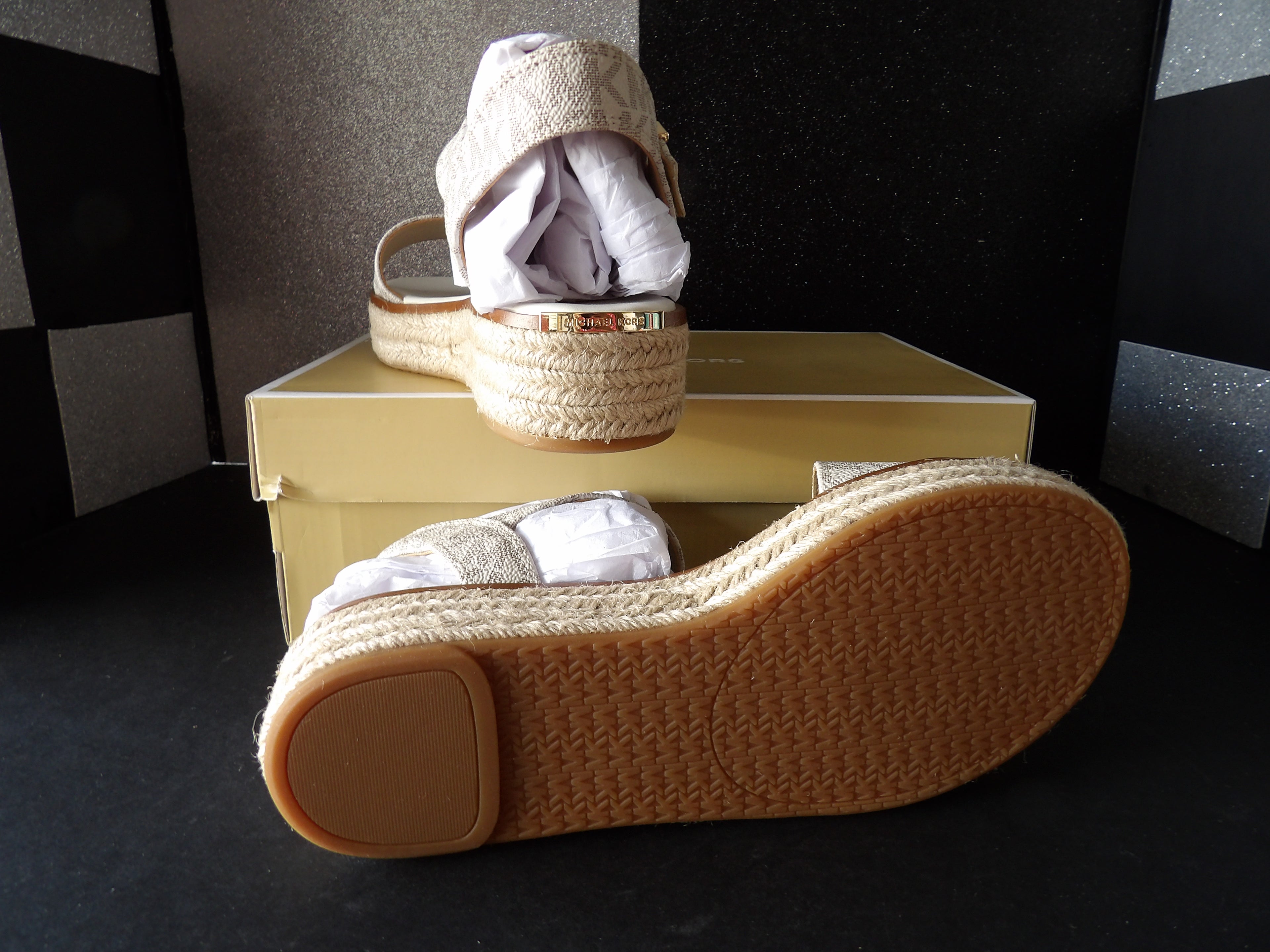 Michael Kors Richie Espadrille- Tan ((US Women's 7)