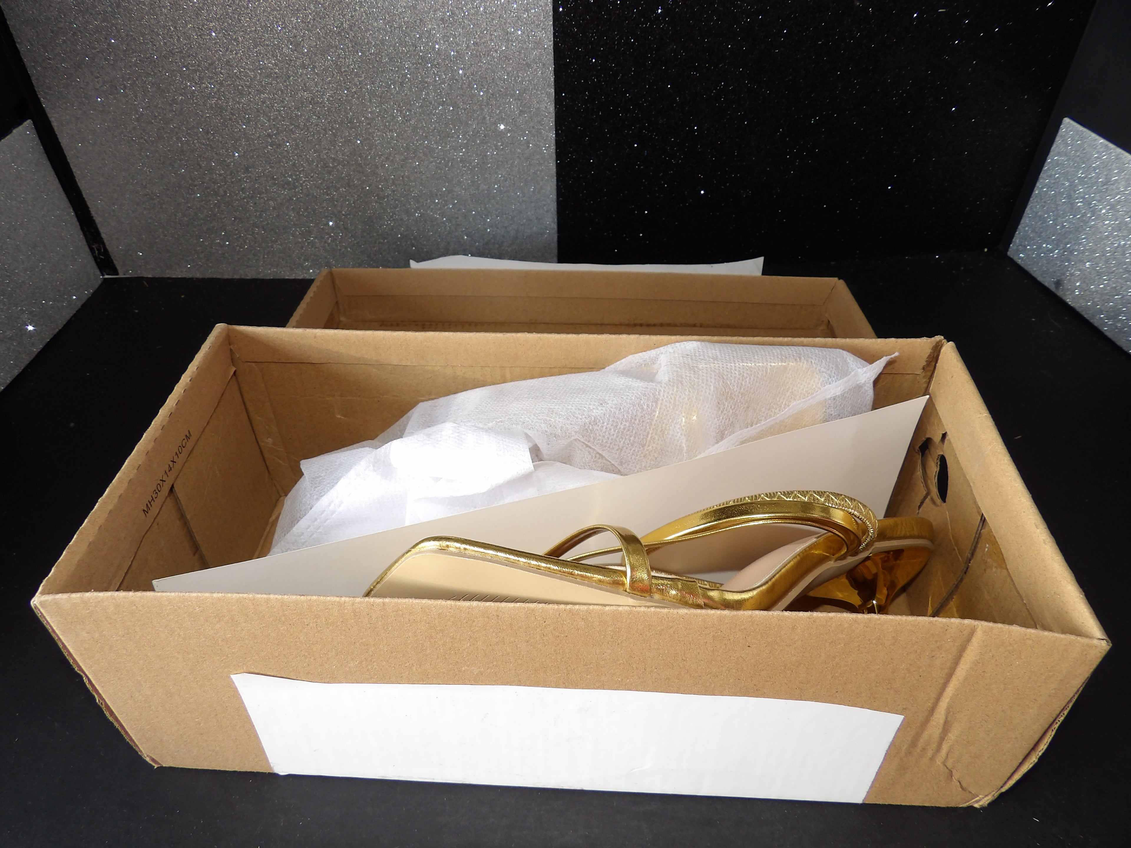 Halshun Shoe Factory Heels - Gold (US Women's 5)