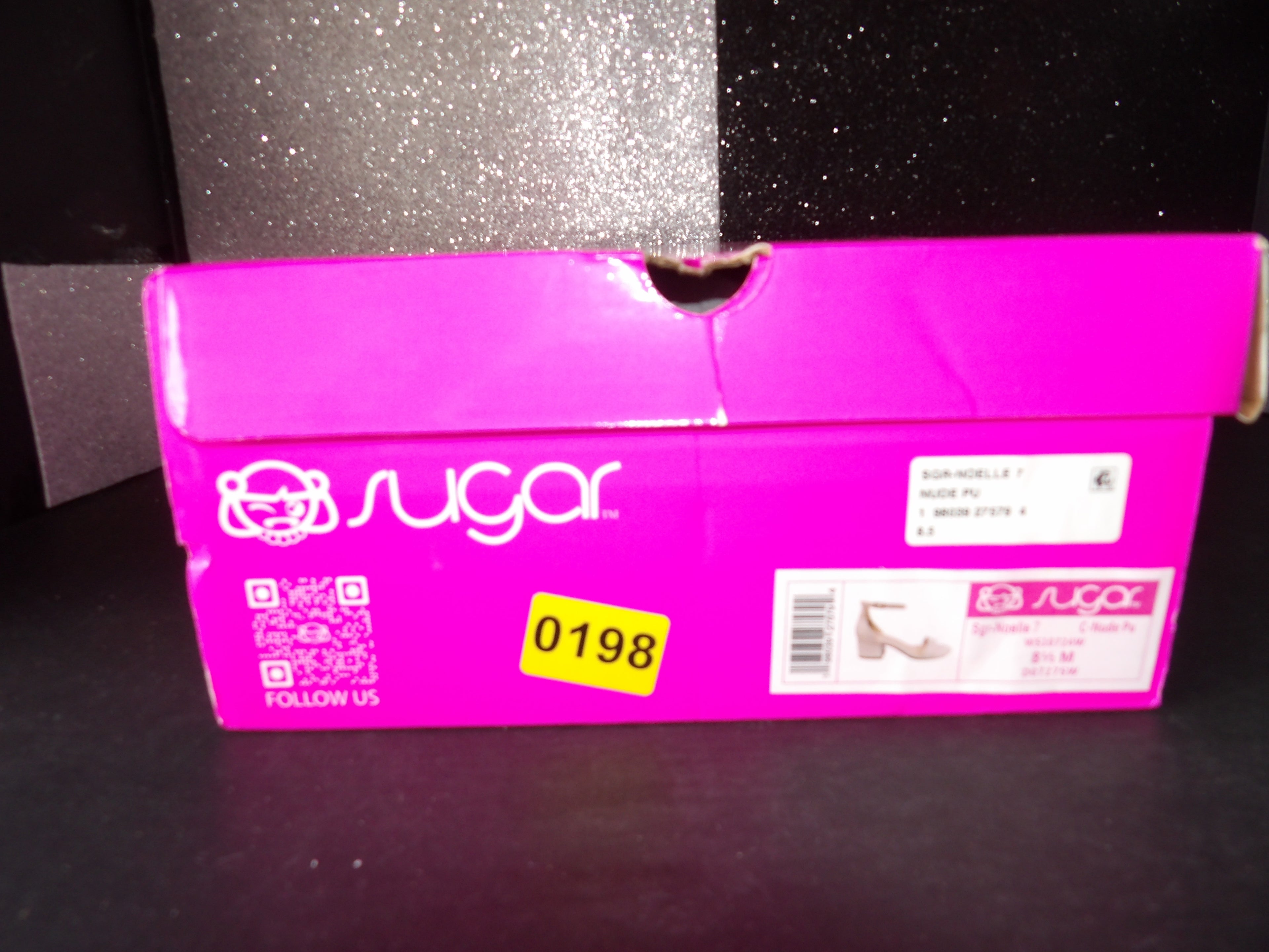 Sugar Noelle 7 Heels- Cream/White (US Women's 8.5)