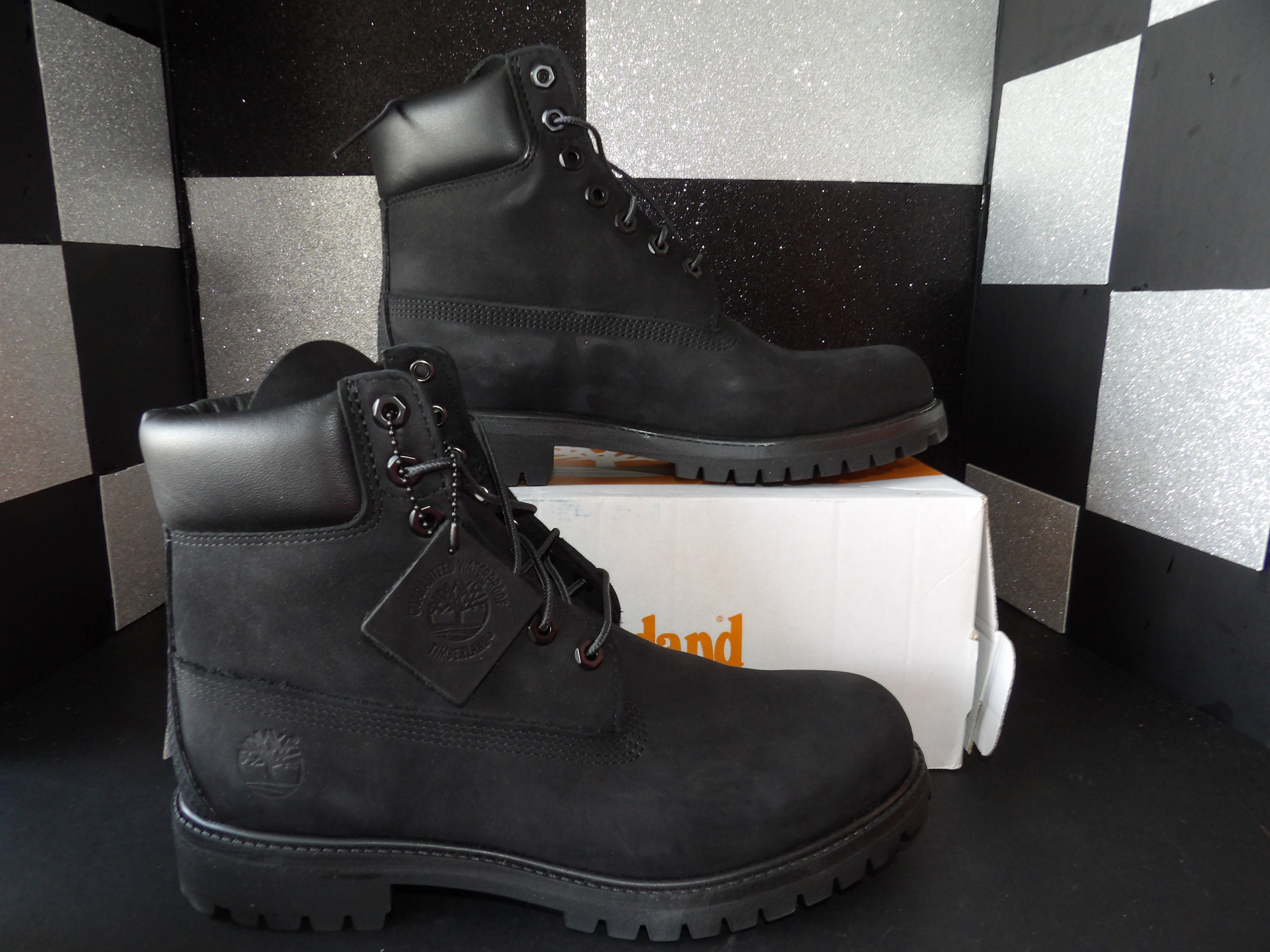 Timberland Premium Boots- Black (US Men's 9.5)