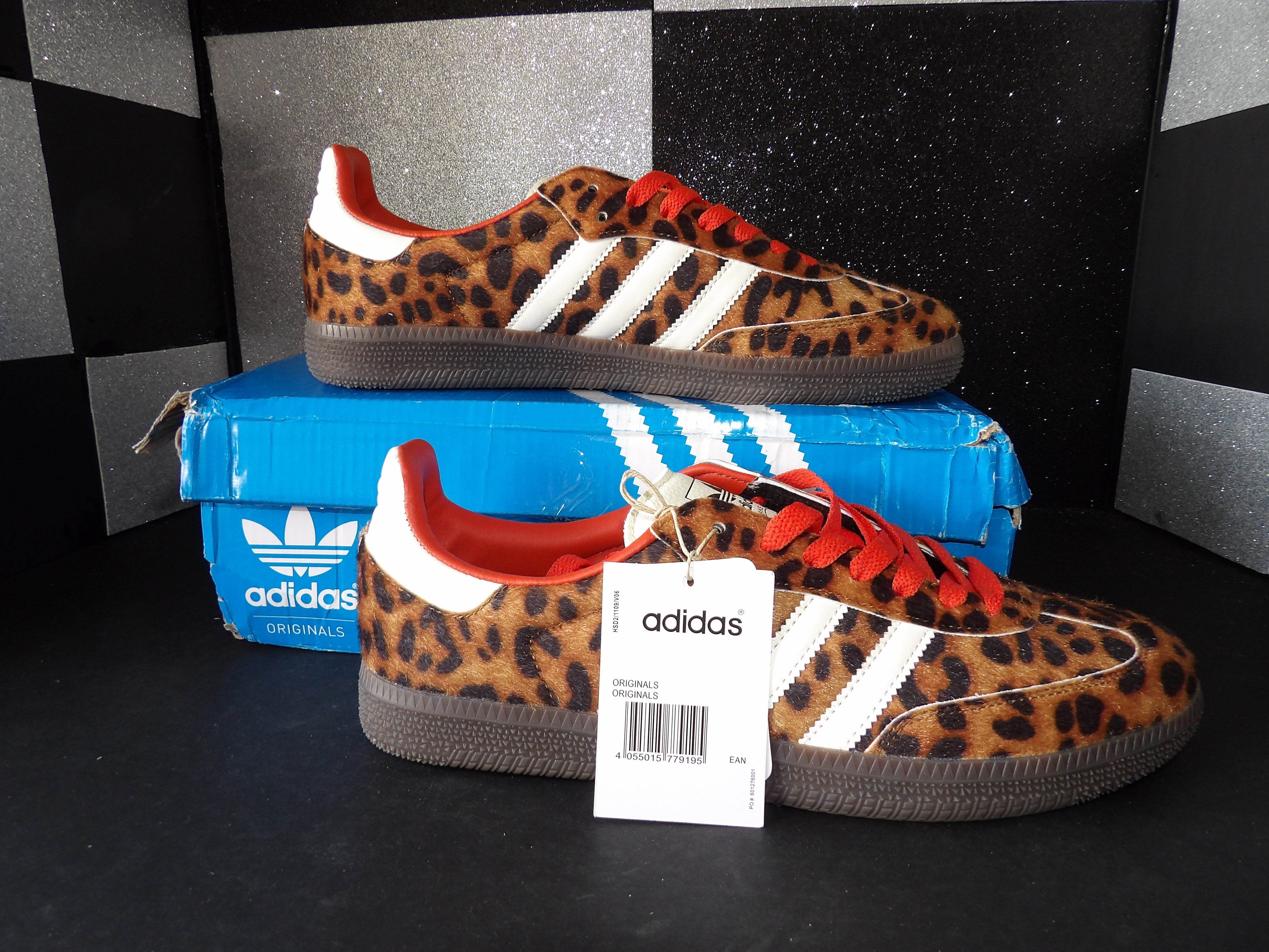 Adidas Samba Sneakers- Cheeta (US Women's 8.5)