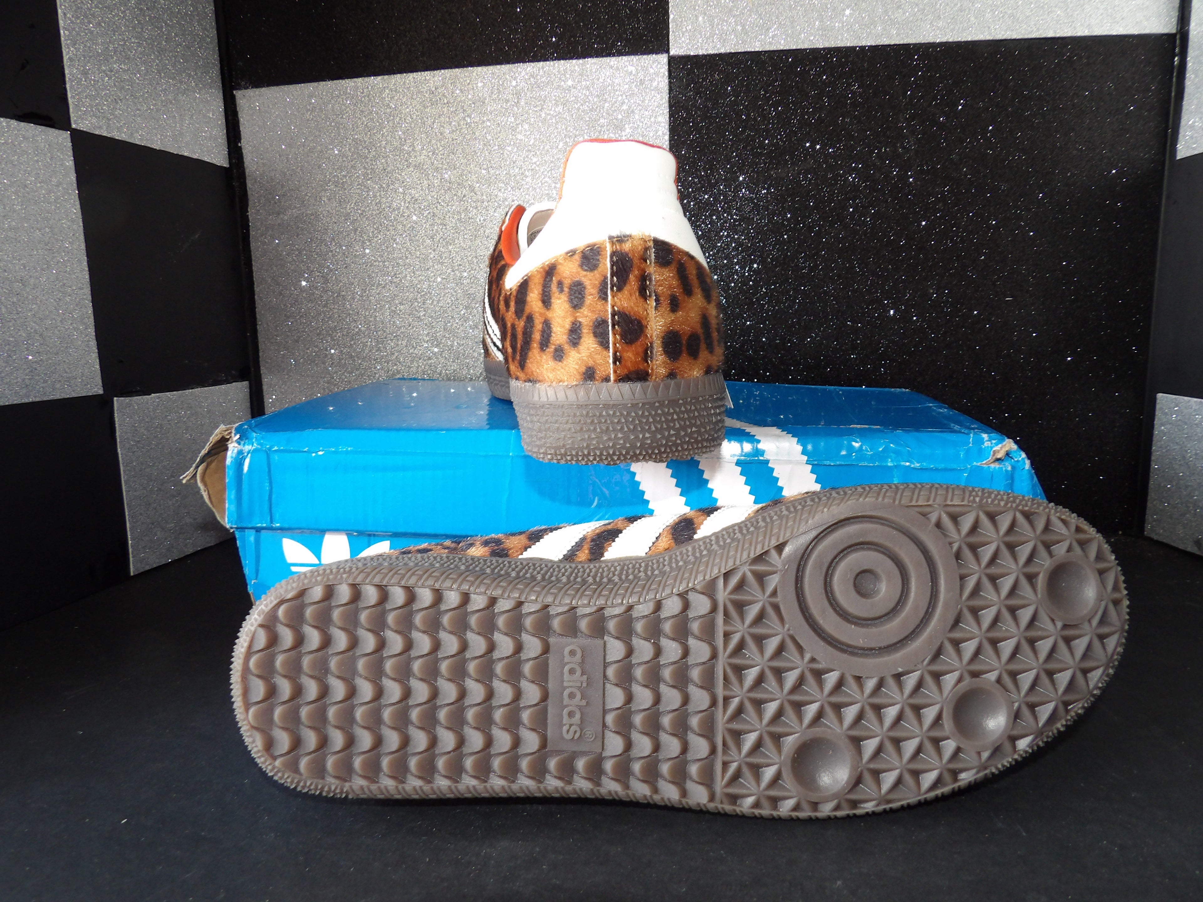 Adidas Samba Sneakers- Cheeta (US Women's 8.5)