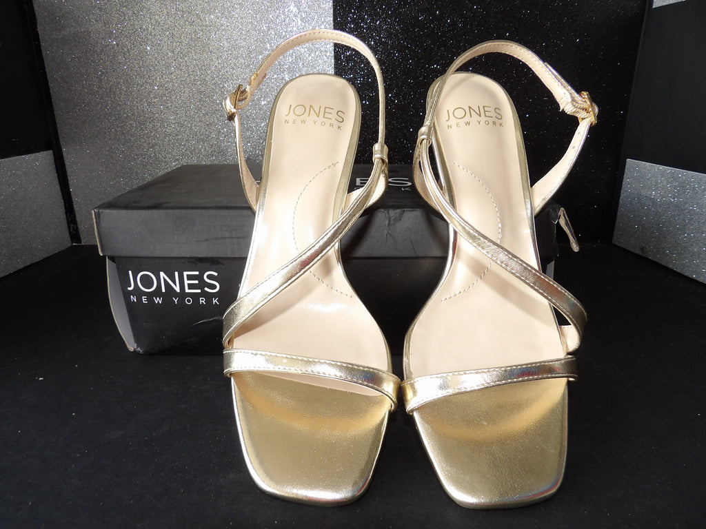 Jones New York Maryla Heels- Gold (US Women's 7)