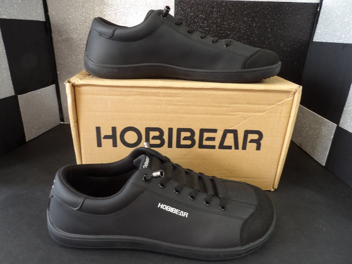 HOBIBEAR Barefoot Minimalist Sneakers – Black (Men's US Size 10)