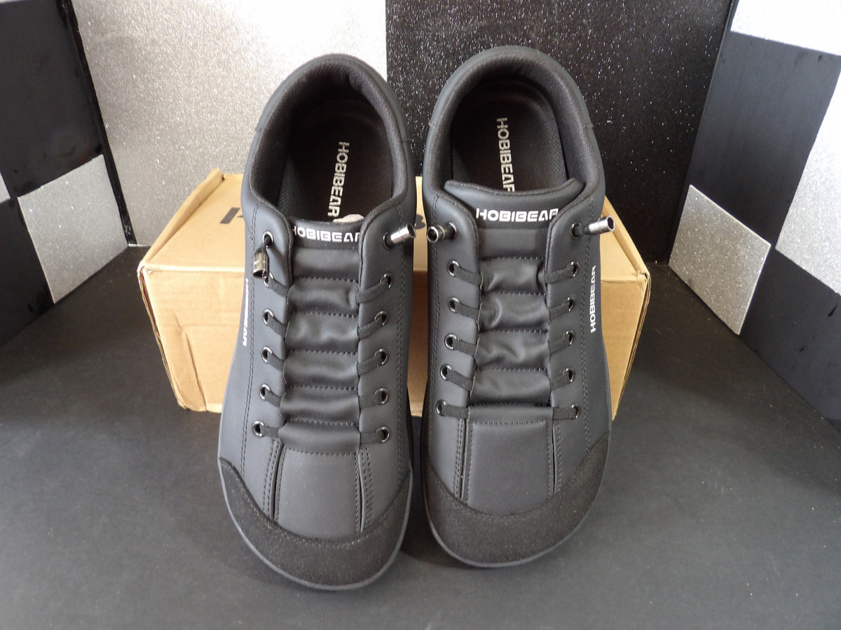 HOBIBEAR Barefoot Minimalist Sneakers – Black (Men's US Size 10)