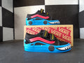 Vans Old Skool V Glow Car Sneakers – Black/Blue (Toddler Size 7)