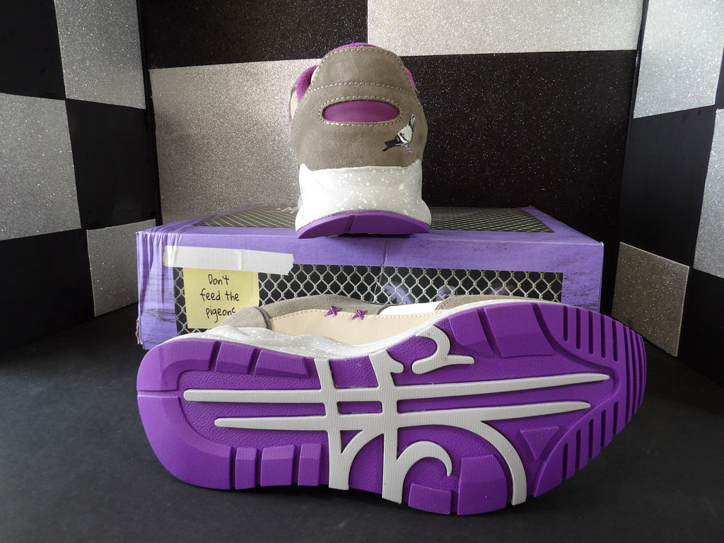 Mache x Staple Pigeon Runner Sneakers – Taupe/Purple (Men's US Size 9)
