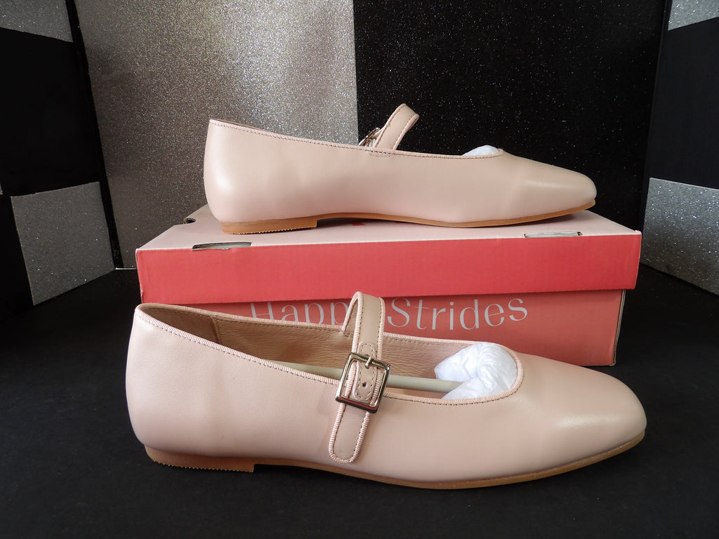 Skipp Model P Mary Jane Flats – Mauve (Size US Girls 4.5)