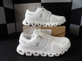 On Cloud 6 Running Shoes – All White (Size US Women's 5)