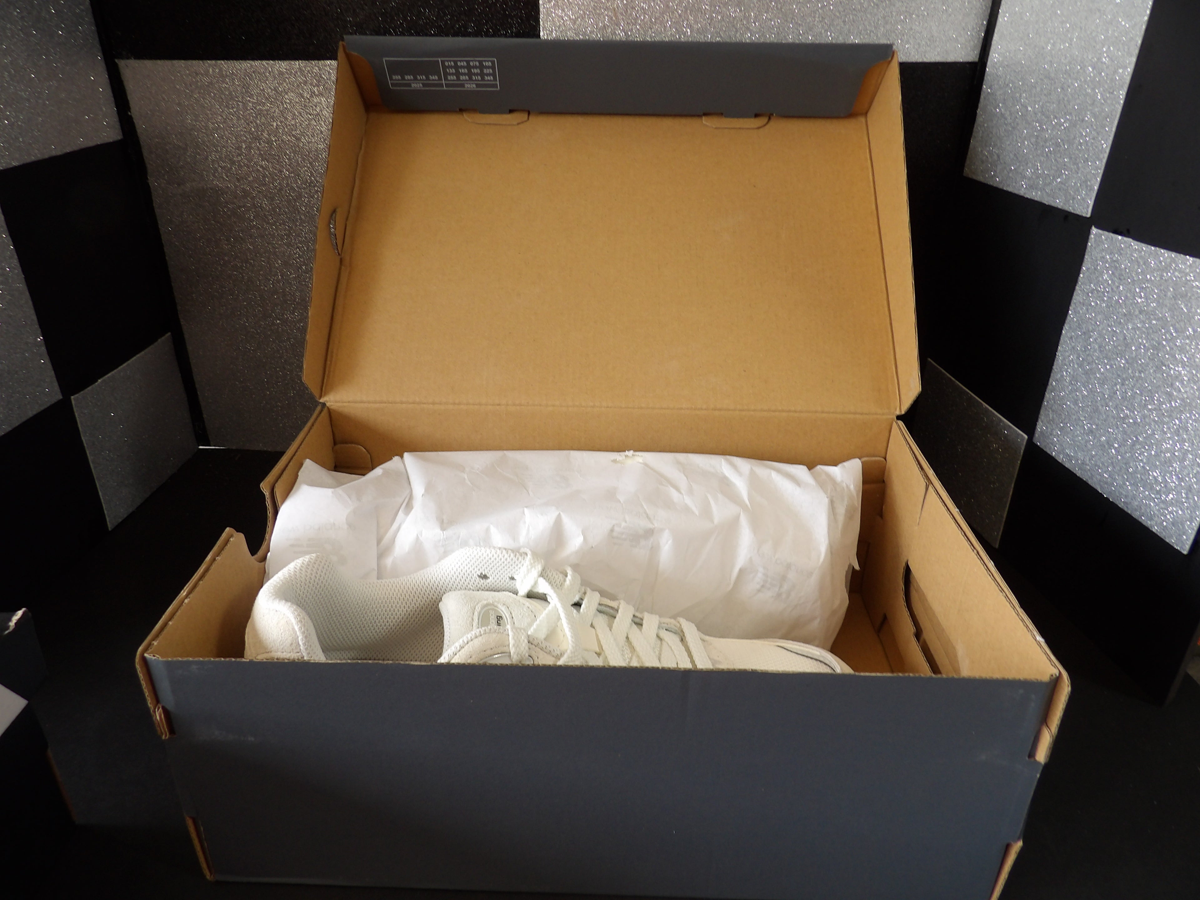 New Balance 2002R Lifestyle Sneakers – Triple White (Size US Men's 9.5 / Women's 11)