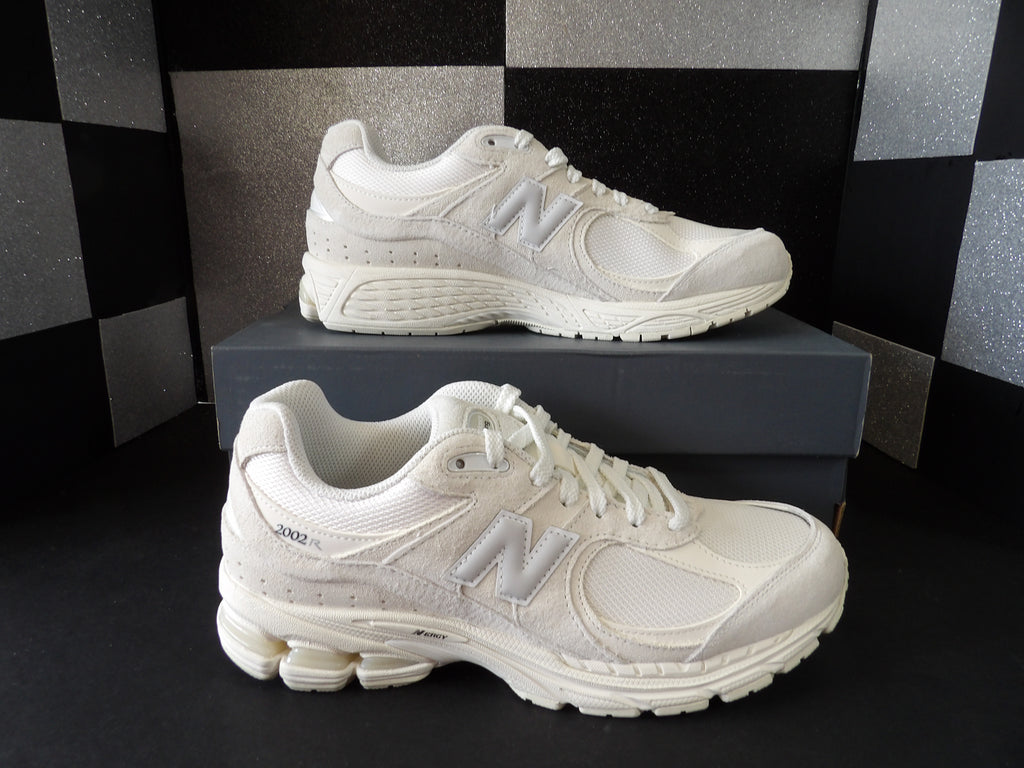 New Balance 2002R Lifestyle Sneakers – Triple White (Size US Men's 9.5 / Women's 11)