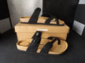 CUSHIONAIRE Luna Double Buckle Comfort Sandals – Black Nubuck (Size US Women's 12W)