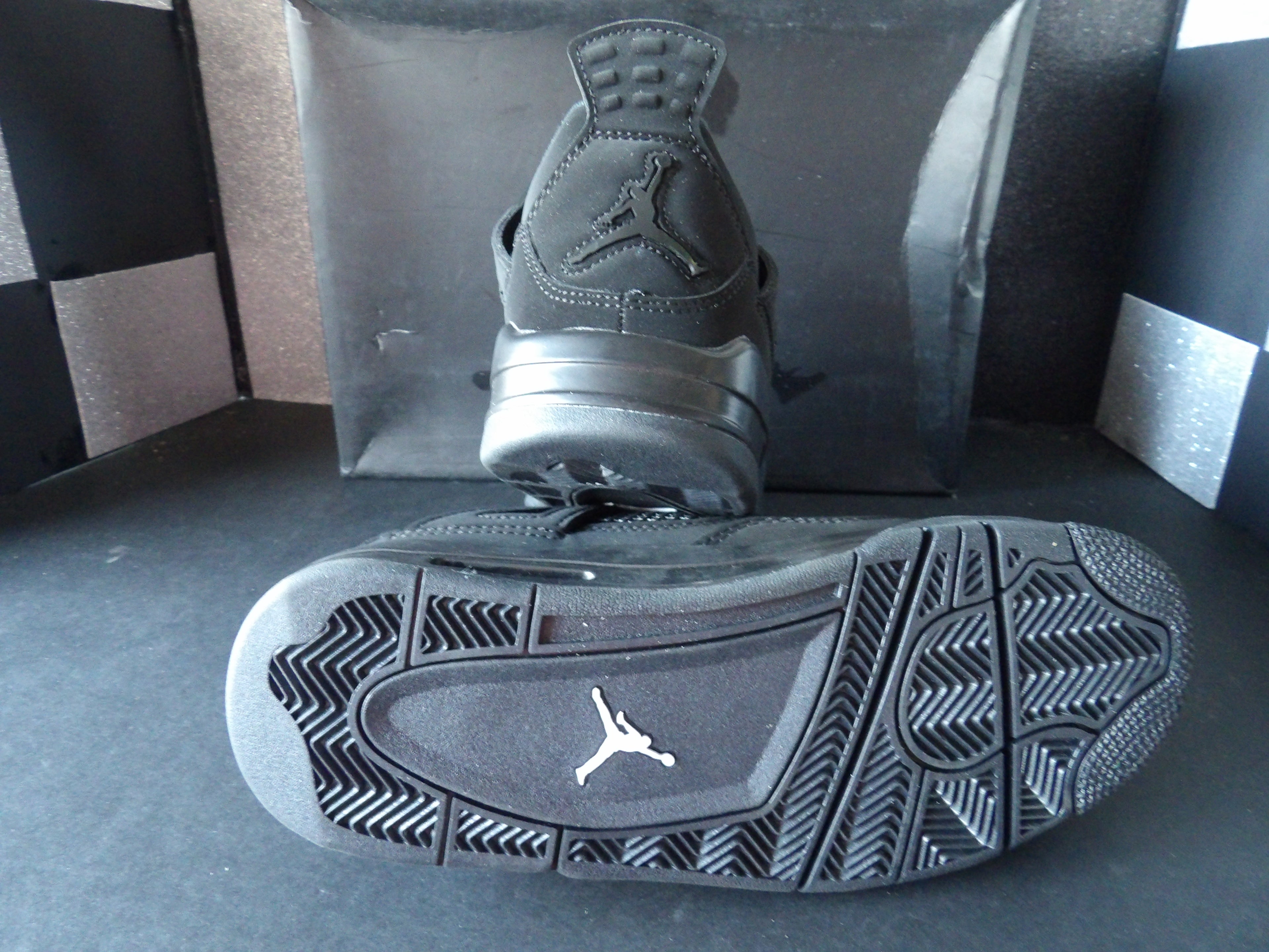 Air Jordan 4 Retro "Black Cat" – Black (Size US Youth 6.5Y, Women's 8)