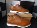 HEEZ Wingtip Derby Dress Shoes – Cognac Brown (Size US Men's 9)