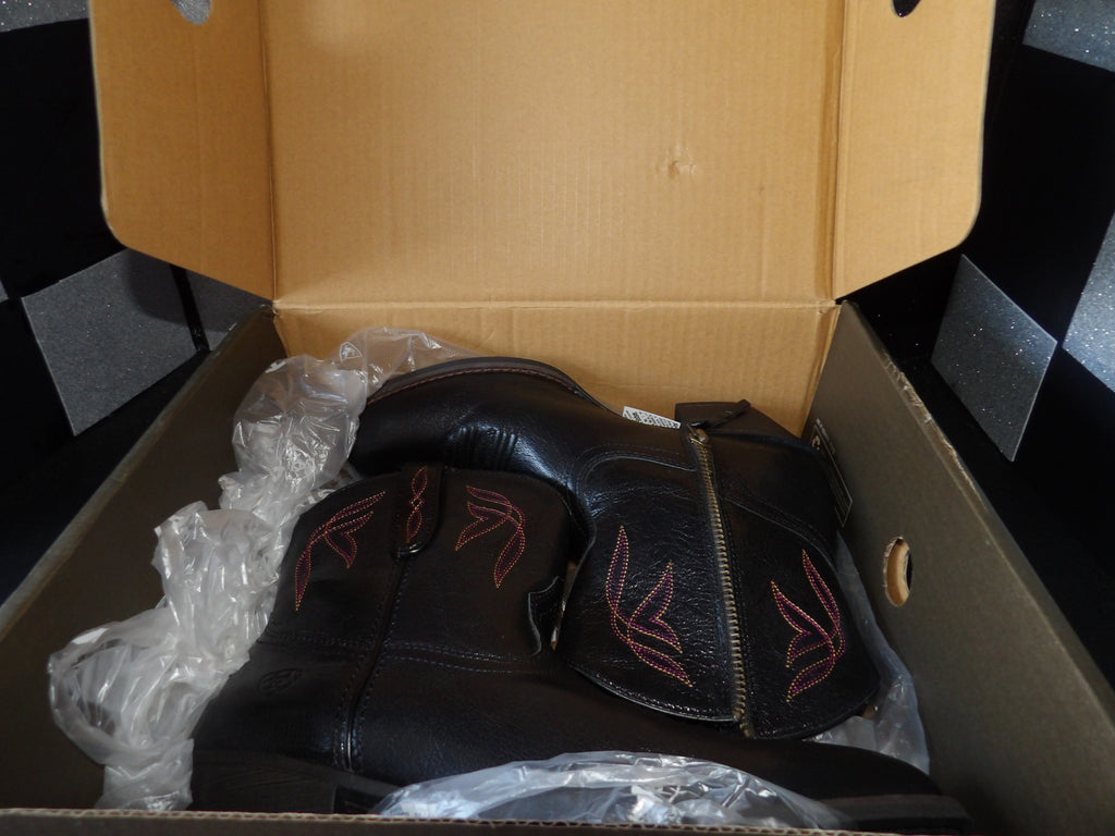 Ariat Darlin Western Boots – Old Black (Size US Women's 10)
