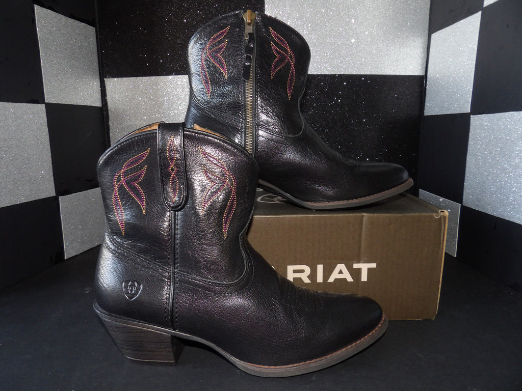 Ariat Darlin Western Boots – Old Black (Size US Women's 10)